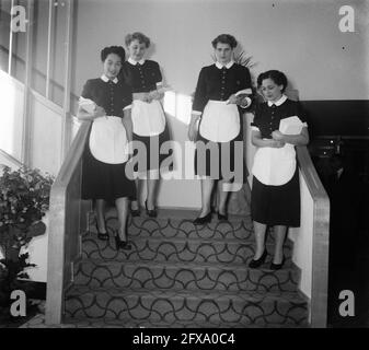 Hall di apertura del Carlton Hotel. Apertura, 16 ottobre 1952, aperture, Paesi Bassi, foto agenzia stampa del xx secolo, notizie da ricordare, documentario, fotografia storica 1945-1990, storie visive, Storia umana del XX secolo, che cattura momenti nel tempo Foto Stock