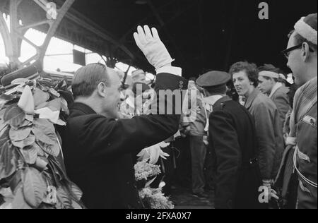 Festa del Carnevale a Den Bosch, 12 febbraio 1961, festa del Carnevale, Paesi Bassi, foto agenzia stampa del xx secolo, notizie da ricordare, documentario, fotografia storica 1945-1990, storie visive, Storia umana del XX secolo, che cattura momenti nel tempo Foto Stock