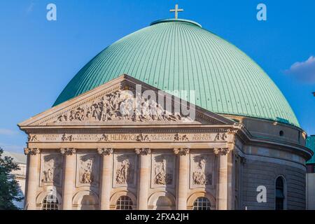 Cattedrale di Sant'Edvige a Berlino, in Germania Foto Stock