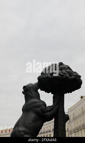 Porta del Sole (Puerta del Sol) di Madrid, Spagna Foto Stock