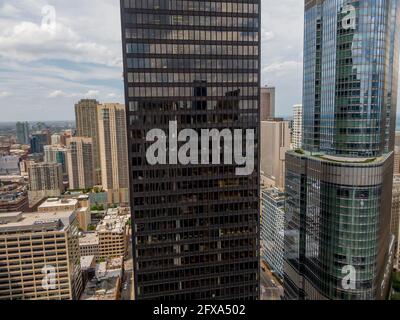 Chicago, Illinois, Stati Uniti. 26 Maggio 2021. Vista aerea di Windy City, Chicago Illinois credito: Walter G Arce Sr Grindstone medi/ASP/ZUMA Wire/Alamy Live News Foto Stock