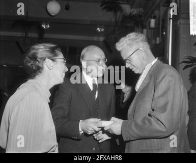 DRS. Roemers (r.), 23 ottobre 1965, cerimonie, unioni, presidenti, Paesi Bassi, foto agenzia stampa del XX secolo, notizie da ricordare, documentario, fotografia storica 1945-1990, storie visive, Storia umana del XX secolo, che cattura momenti nel tempo Foto Stock