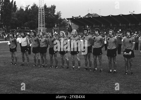 Semifinale del Campionato europeo. Giovane Oranje contro Young Russia 1-0, la squadra di Young Oranje, 26 maggio 1976, squadre, sport, Calcio, Paesi Bassi, foto agenzia stampa del XX secolo, notizie da ricordare, documentario, fotografia storica 1945-1990, storie visive, Storia umana del XX secolo, che cattura momenti nel tempo Foto Stock