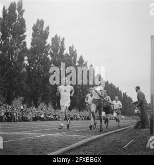 Gare internazionali di atletica cinematografica, 14 luglio 1946, gare di atletica, Paesi Bassi, foto agenzia stampa del xx secolo, notizie da ricordare, documentario, fotografia storica 1945-1990, storie visive, Storia umana del XX secolo, che cattura momenti nel tempo Foto Stock