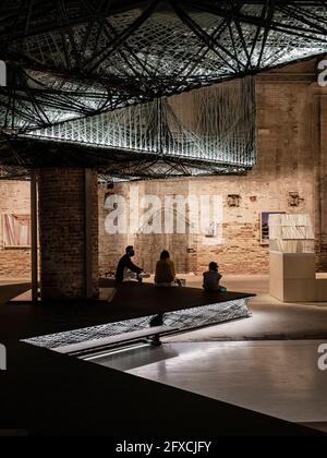 Cultura materiale. 17° Biennale di architettura di Venezia, Venezia, Italia. Architetto: Vari, 2021. Foto Stock