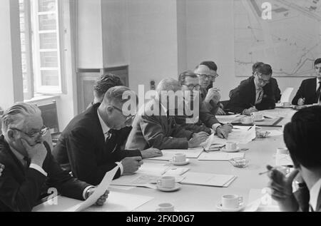 Conferenza stampa sul tunnel IJ, 8 settembre 1961, conferenze stampa, Paesi Bassi, foto agenzia stampa del xx secolo, notizie da ricordare, documentario, fotografia storica 1945-1990, storie visive, Storia umana del XX secolo, che cattura momenti nel tempo Foto Stock