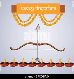 festa indù Dussehra Illustrazione Vettoriale