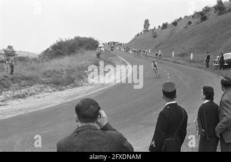 Fase 1a, Tour de France 1961 (2), Paesi Bassi, foto agenzia stampa del XX secolo, notizie da ricordare, documentario, fotografia storica 1945-1990, storie visive, Storia umana del XX secolo, che cattura momenti nel tempo Foto Stock