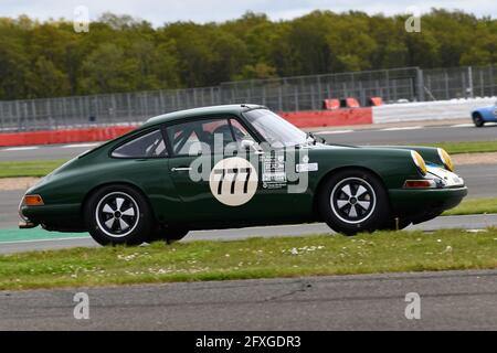 Guy Ziser, Porsche 911, HSCC Historic Road Sports Championships, Historic Sports Car Club, HSCC, International Trophy Meeting, Silverstone Grand Prix Foto Stock