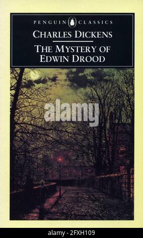 Copertina del libro 'il mistero di Edwin Drood' di Charles Dickens. Foto Stock