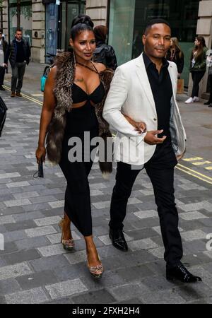 Londra, Regno Unito. 26 Maggio 2021. Denise Pearson partecipa alla serata stampa "Here come the Boys" al London Palladium. Credit: SOPA Images Limited/Alamy Live News Foto Stock