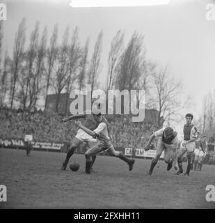 VVV contro Feyenoord Game Moments, 6 maggio 1962, sport, calcio, Paesi Bassi, foto agenzia stampa del xx secolo, notizie da ricordare, documentario, fotografia storica 1945-1990, storie visive, Storia umana del XX secolo, che cattura momenti nel tempo Foto Stock