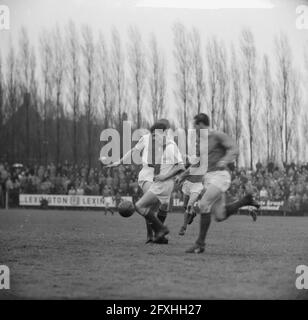 VVV contro Feyenoord Game Moments, 6 maggio 1962, sport, calcio, Paesi Bassi, foto agenzia stampa del xx secolo, notizie da ricordare, documentario, fotografia storica 1945-1990, storie visive, Storia umana del XX secolo, che cattura momenti nel tempo Foto Stock