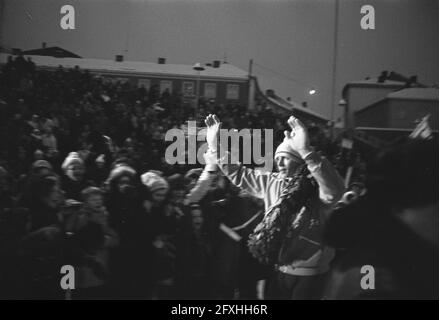 World Speed Skating Championships a Oslo, Norvegia. Schenk, 15 febbraio 1970, SCATING, sport, I Paesi Bassi, foto agenzia stampa del XX secolo, notizie da ricordare, documentario, fotografia storica 1945-1990, storie visive, Storia umana del XX secolo, che cattura momenti nel tempo Foto Stock