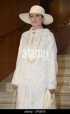 Milano, Italia. 07 luglio 2017. Milano, archivio Italia Carla Fracci nella foto: Carla Fracci in Laura Biagiotti dress Credit: Agenzia fotografica indipendente/Alamy Live News Foto Stock