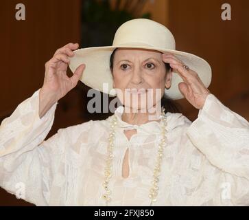 Milano, Italia. 07 luglio 2017. Milano, archivio Italia Carla Fracci nella foto: Carla Fracci in Laura Biagiotti dress Credit: Agenzia fotografica indipendente/Alamy Live News Foto Stock