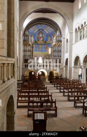 Gernrode, Germania. 22 maggio 2021. Vista dell'organo della chiesa collegiata di San Ciriakus a Gernrode. È uno dei più importanti monumenti architettonici ottoniani in Germania. Credit: Stefano Nosini/dpa-Zentralbild/ZB/dpa/Alamy Live News Foto Stock