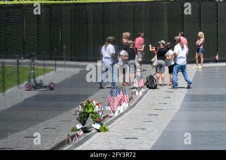 Il Viet Nam War Memorial Foto Stock