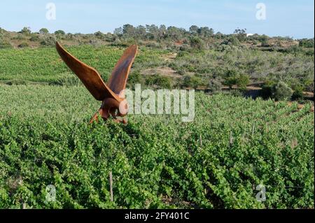 Sculture a Quinta dos Vales, estômbar, Algarve, Portogallo Foto Stock