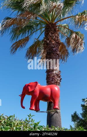 Sculture a Quinta dos Vales, estômbar, Algarve, Portogallo Foto Stock