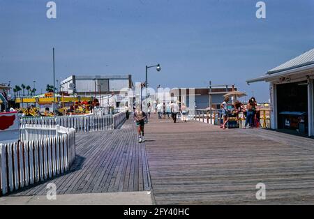 Lungomare/spiaggia, Point Pleasant, New Jersey - John Margolies Roadside America, 1978 Foto Stock