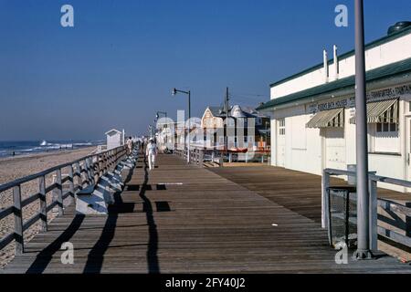 Lungomare/Spiaggia, Point Pleasant, New Jersey - John Margolies Roadside America, 1978 Foto Stock