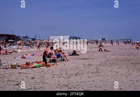 Lungomare/Spiaggia, Point Pleasant, New Jersey - John Margolies Roadside America, 1978 Foto Stock