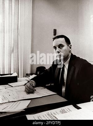 Assistente speciale al Presidente Ralph Dungan. White House, Washington, D.C. Foto Stock