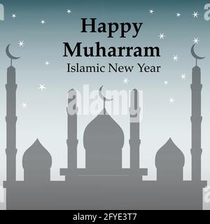 Festival Islamico Muharram Illustrazione Vettoriale