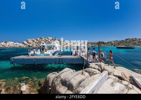 FRANCIA, CORSE DU SUD (2A) ZONA ESTREMA SUD, ISOLA LAVEZZI, LAVEZZI ARCHIPEL Foto Stock