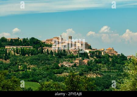 Montepulciano, Toscana, Italia Foto Stock