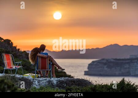 FRANCIA, CORSE-DU-SUD (2A) EXTREME SUD, BONIFACIO Foto Stock