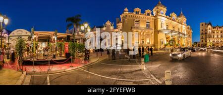 PRINCIPATO DI MONACO. CAFE DE PARIS. OTTOBRE 2015 Foto Stock