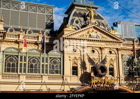 Il teatro Princess a Spring Street Melbourne, Victoria, Australia Foto Stock