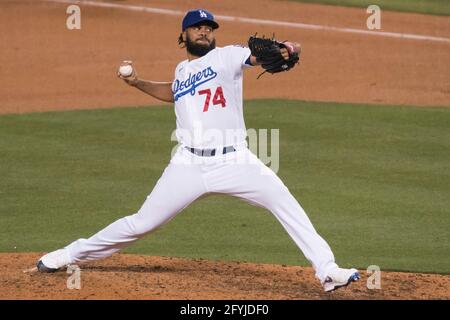 Los Angeles Dodgers relief pitcher Yency Almonte (38) in the sixth inning  of a baseball game Sunday, July 31, 2022, in Denver. (AP Photo/David  Zalubowski Stock Photo - Alamy