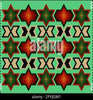 Modello vettoriale senza cuciture latino-americano Illustrazione Vettoriale