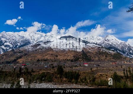 Varie vedute di Manali, Himachal Pradesh Foto Stock