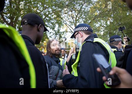 Londra, Regno Unito. 29 maggio 2021. Unite per la protesta di libertà, Londra, UK Credit: Yuen Ching ng/Alamy Live News Foto Stock