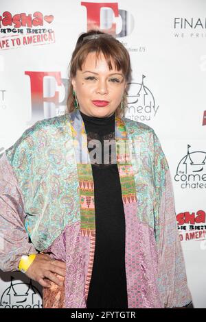 North Hollywood, California, Stati Uniti. 29 maggio 2021. Clarissa Cervantes partecipa a Forbes Productions presenta: The Stained Red Carpet al Comedy Chateau, North Hollywood, CA il 29 maggio 2021 Credit: Eugene Powers/Alamy Live News Foto Stock