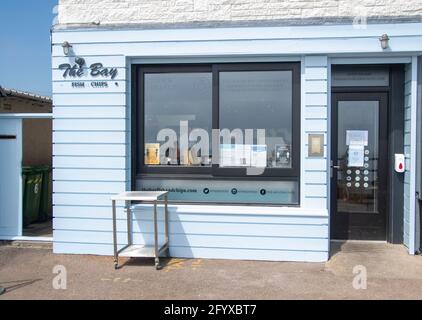 The Bay Fish and chip, Stonehaven, Scozia, Regno Unito Foto Stock