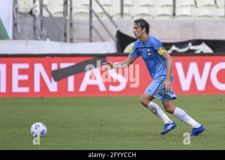 Fortaleza, Brasile. 30 maggio 2021. Geromel di Gremio durante la partita di calcio della Lega Brasiliana (Campeonato Brasileiro Serie A) tra Ceara e Gremio alla Castelao Arena di Fortaleza, Brasile. Credit: SPP Sport Press Photo. /Alamy Live News Foto Stock