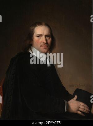 Ritratto di Dirck, Johannes o Jacobus Wallis. Foto Stock