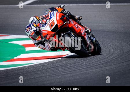 Mugello, Italia. 30 maggio 2021. Gare al Gran Premio d'Italia del MotoGP Oakley sul circuito del Mugello, Francia 30 maggio 2021 nella foto: Zarco Carreras del Gran Premio Oakley de MotoGP de Italia en el circuito de Mugello, Francia 30 de Mayo de 2021 POOL/ MotoGP.com/Cordon le immagini per la stampa saranno esclusivamente editoriali. Credito obbligatorio: © motogp.com credito: CORDON PRESS/Alamy Live News Foto Stock