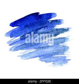 Acquerello disegnata a mano sullo sfondo Foto Stock