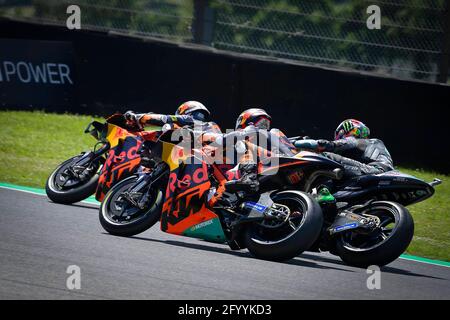 Mugello, Italia. 30 maggio 2021. Gare al Gran Premio d'Italia del MotoGP Oakley sul circuito del Mugello, Francia 30 maggio 2021 nella foto: Carreras del Gran Premio Oakley de MotoGP de Italia en el circuito de Mugello, Francia 30 de Mayo de 2021 POOL/ MotoGP.com/Cordon le immagini per la stampa saranno esclusivamente editoriali. Credito obbligatorio: © motogp.com credito: CORDON PRESS/Alamy Live News Foto Stock