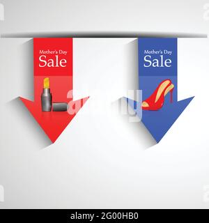 Sfondo del giorno della mamma Illustrazione Vettoriale