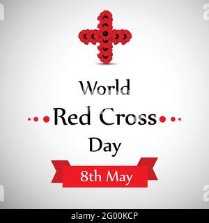 Giornata mondiale della Croce Rossa Illustrazione Vettoriale