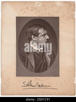 PORTRET VAN LAURENS ALMA TADEMA; S ALMA TADEMA. Alma Tadema Foto Stock