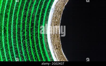 Primo piano di un nastro biadesivo Foto Stock