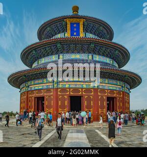 Il Tempio del Paradiso, Pechino, Cina Foto Stock